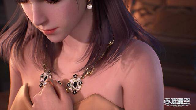 吞噬星空:徐欣一身黄色抹胸礼服上线,细节满满好评,罗峰很喜欢_服装