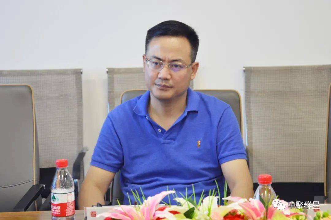 中聚快讯|热烈欢迎长寿区商务委主任刘兴波一行莅临中聚群星考察交流