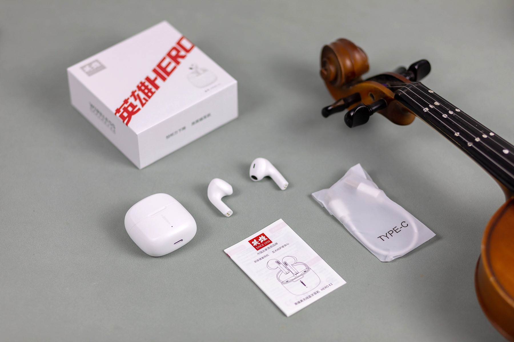 英雄HERO E1蓝牙耳机，朴实的外观给你非凡的体验