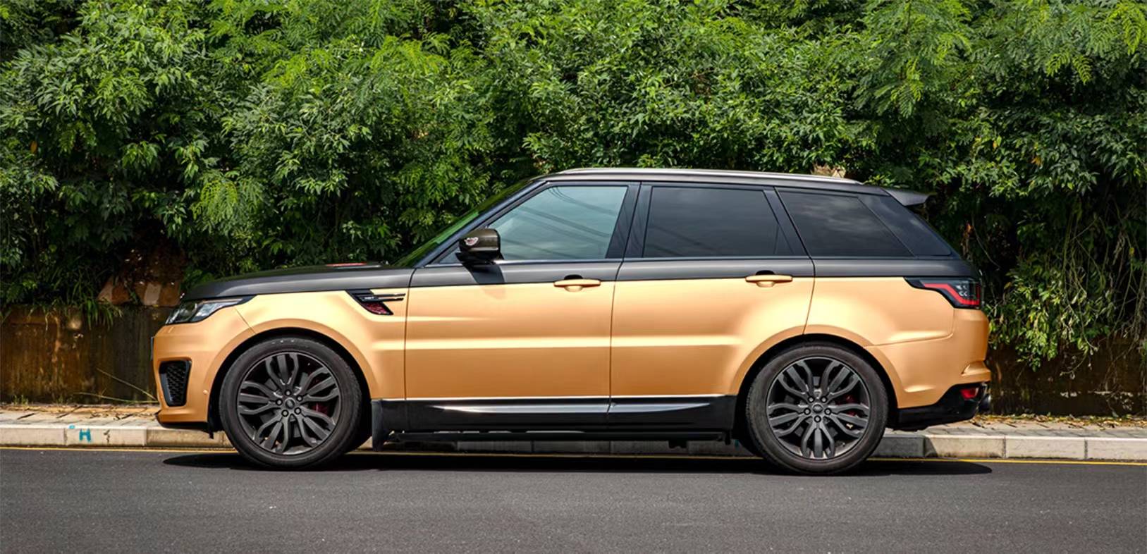 路虎-揽胜lbfilm改色膜超亚流砂金,霸气的金色系_搜狐汽车_搜狐网