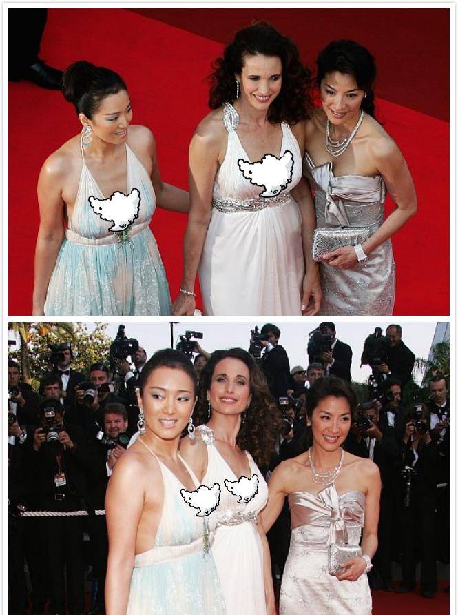 巩俐和杨紫琼真是华人的典范,走红毯也穿得低调,艳压外国明星_裙子
