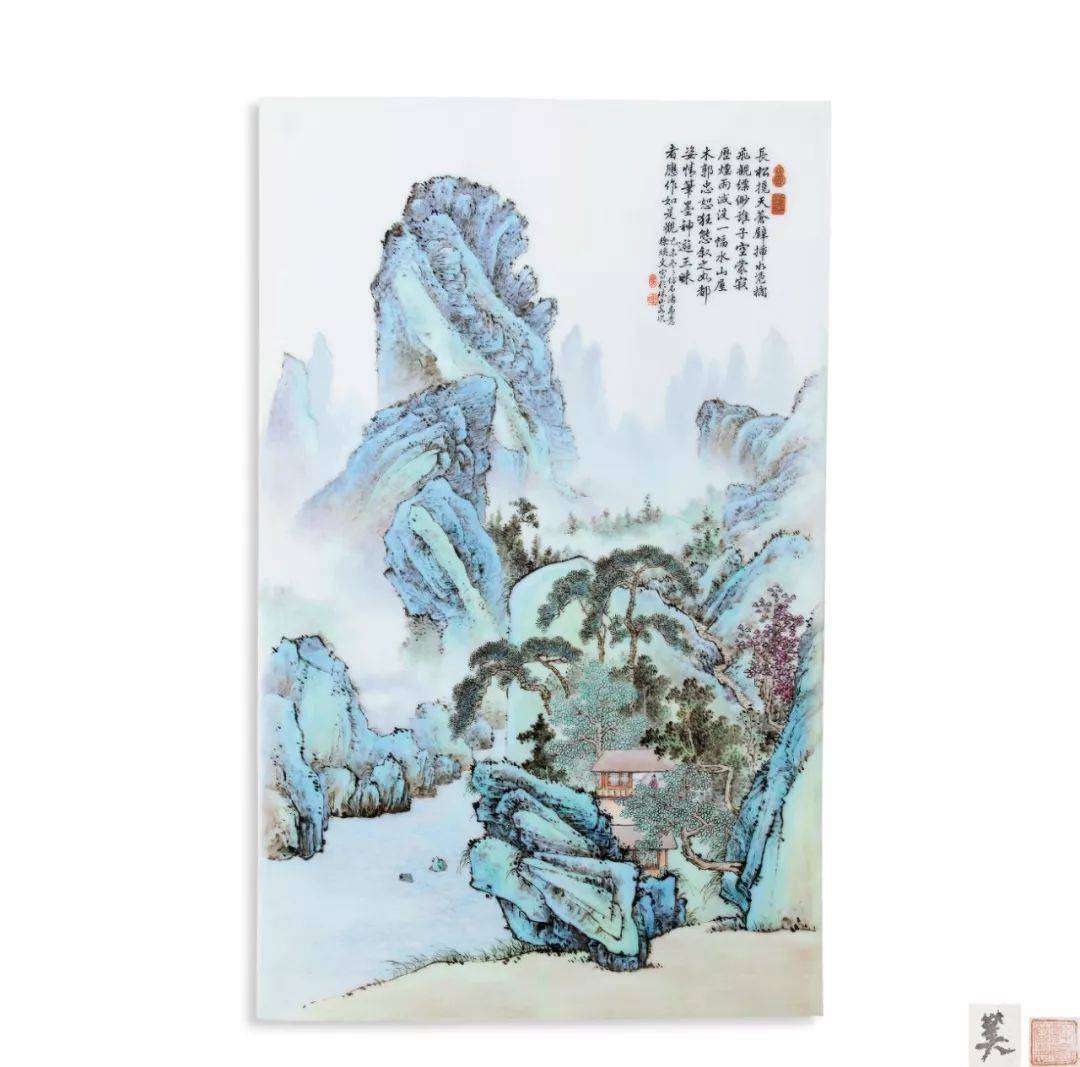 徐焕文山水瓷板画价格 一般值多少钱?_景德镇_中国_作品