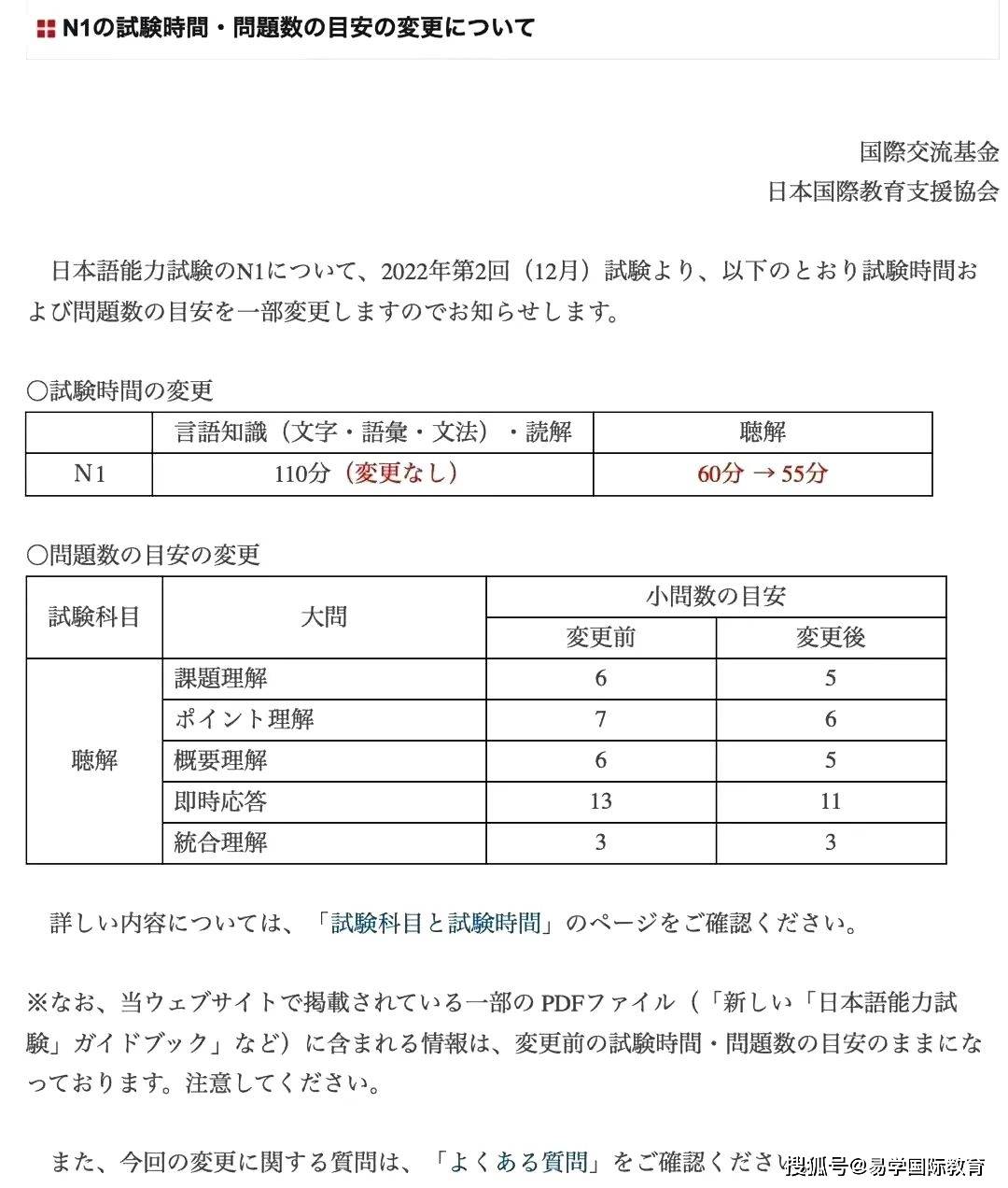 西安日语培训 通知 Jlpt日本语能力n1听力改革 12月份考试报名时间 数量 考试 改革