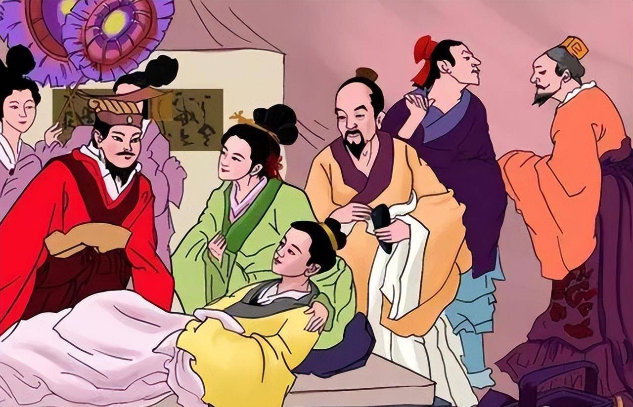 只见扁鹊在太子的百会穴上扎了一针,太子很快就苏醒了.