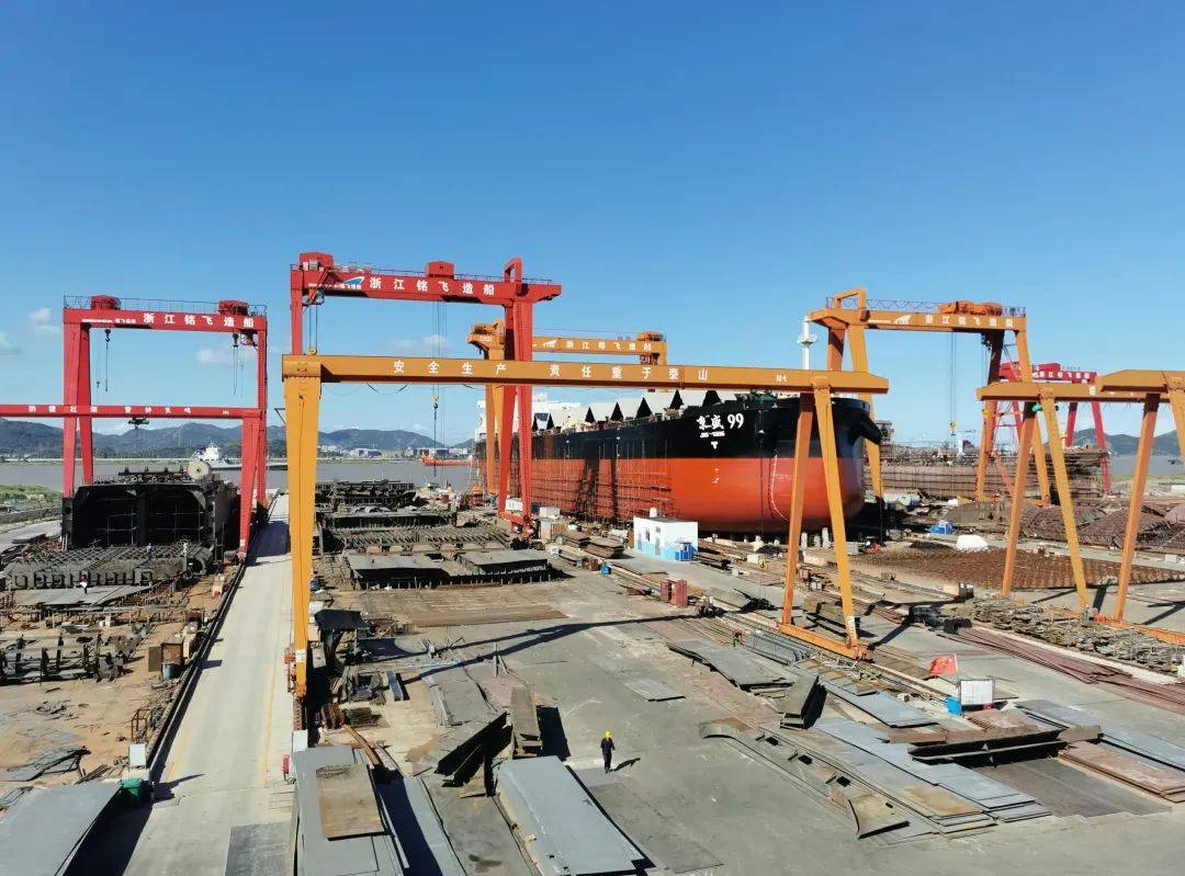 央企首次把万吨大船交给台州民企造_造船_船舶_浙江