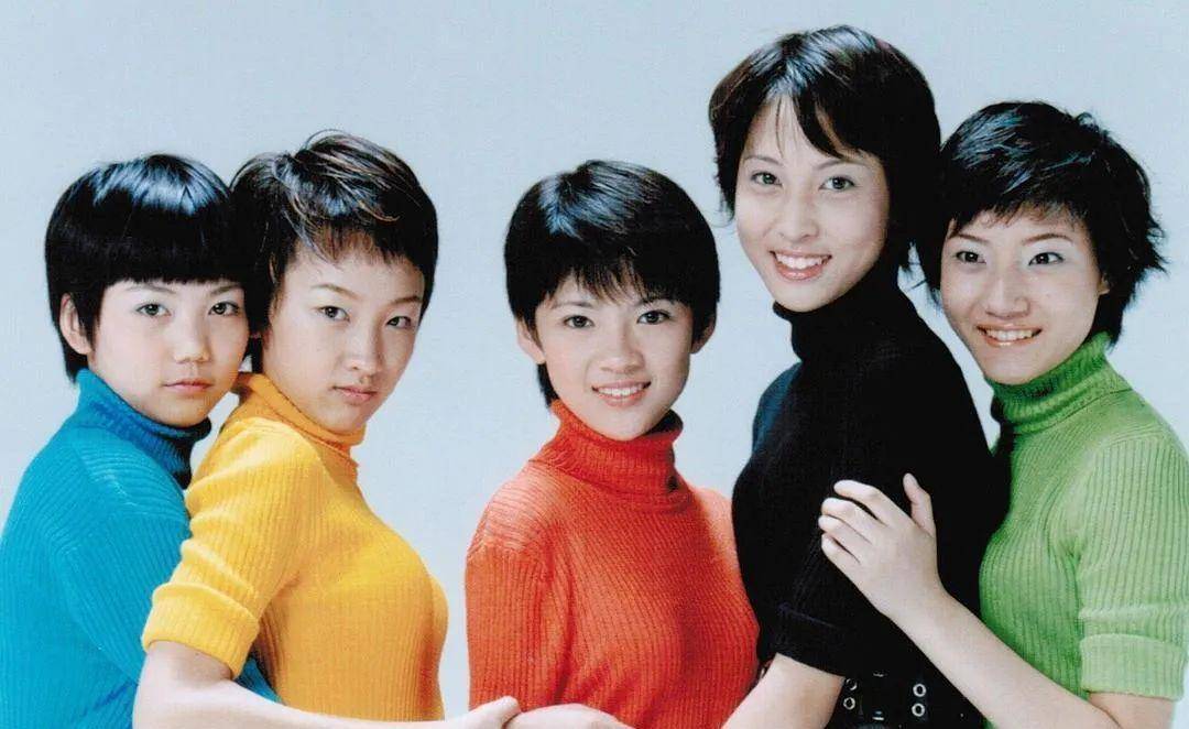 刘莹,李岩五位年仅十多岁的少女组成的内娱"女团鼻祖,第一代"青春美
