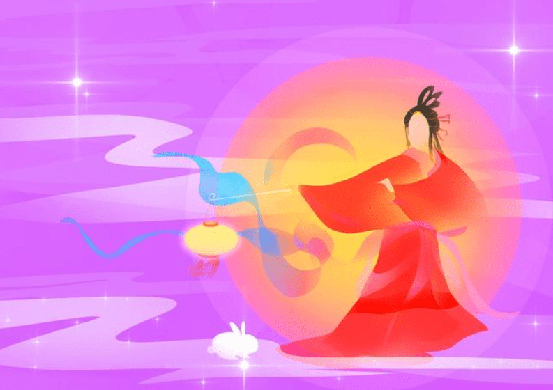 故事:嫦娥姑娘的传说_吴刚_天宫_丫环