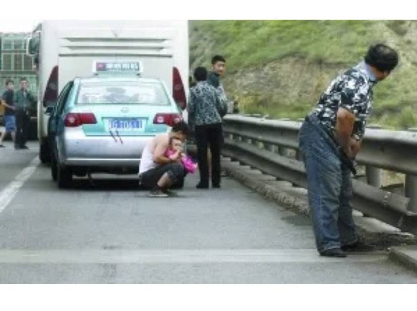 司机高速内急尿了泡尿,被罚200扣6分,交警:非法占有应急车道!