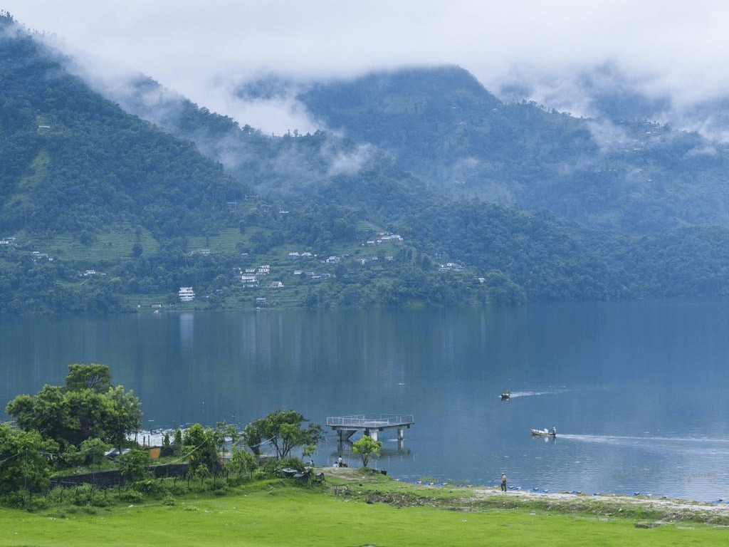 尼泊尔皇家度假胜地博卡拉费瓦湖