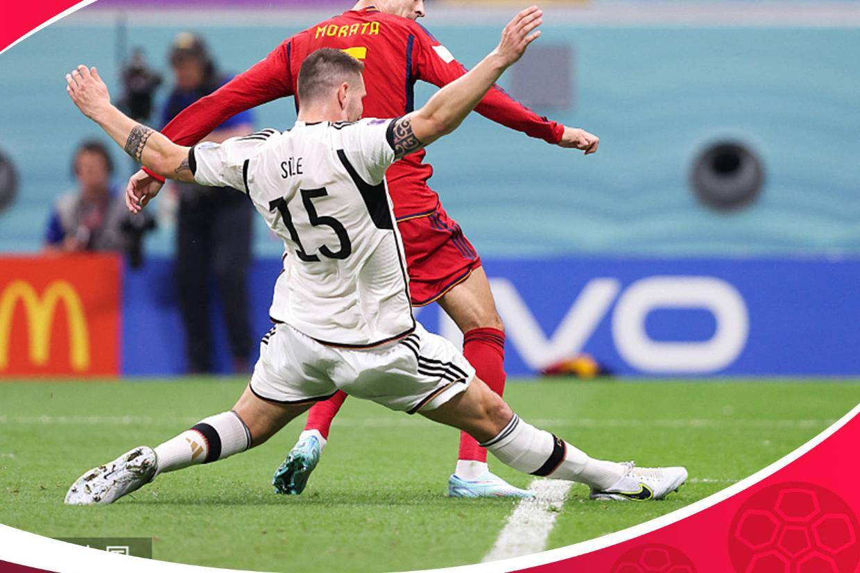 “西班牙”世界杯-莫拉塔破门菲尔克鲁格建功西班牙1-1德国