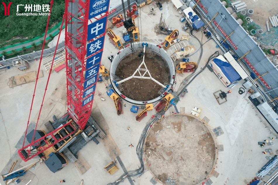 全国首次:垂直机械法进行轨道交通竖井施工_技术_掘进_京白