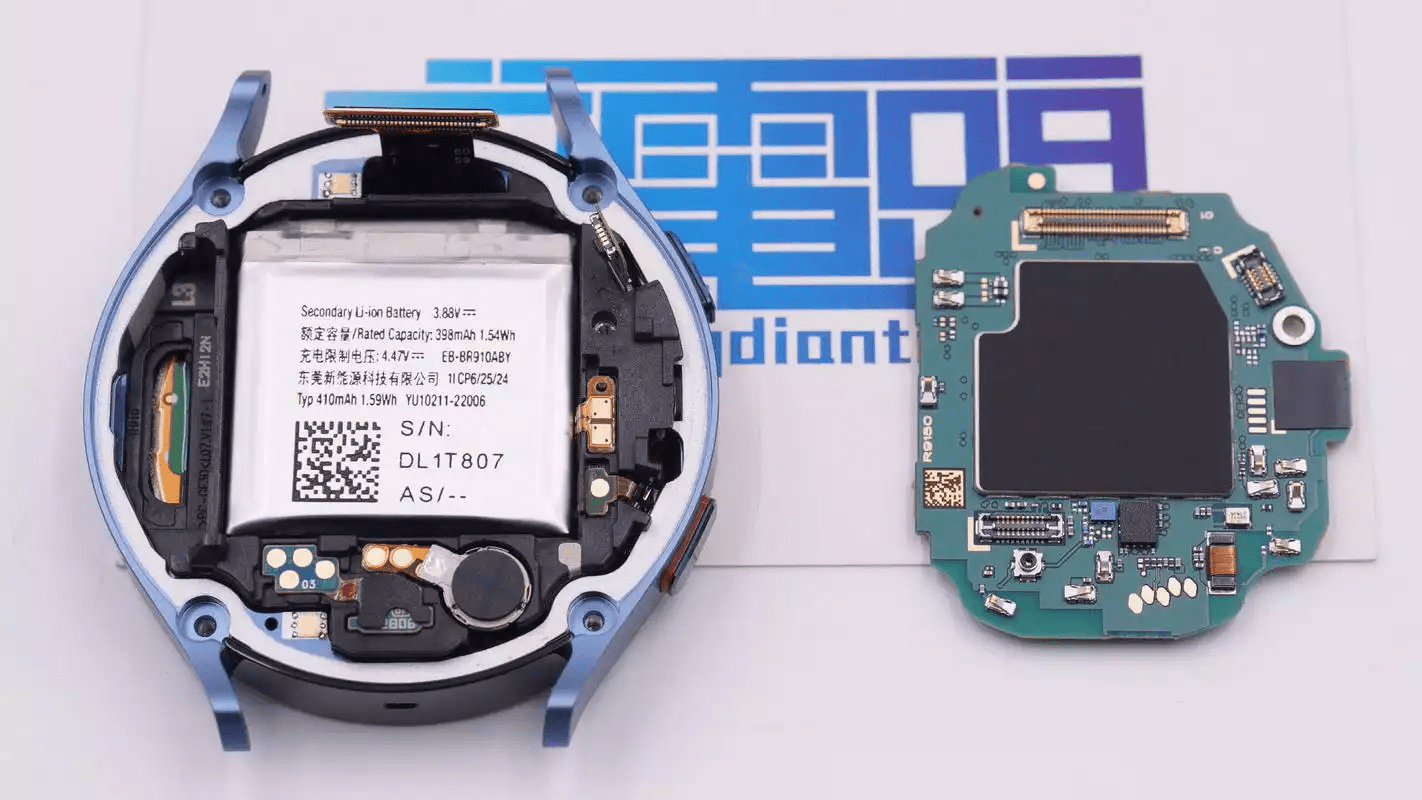 三星galaxy watch5 lte版拆解_充电_表带_特写