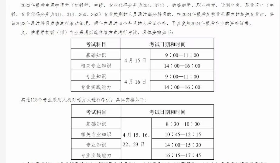 2023年卫生资格测验网上报名时间确定！