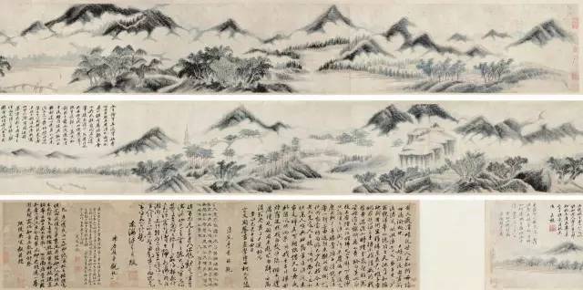 紙本 中国水墨画 山水画 作者不詳 盘点中国绘画史上的重量级山水画，不可错过！_搜狐网