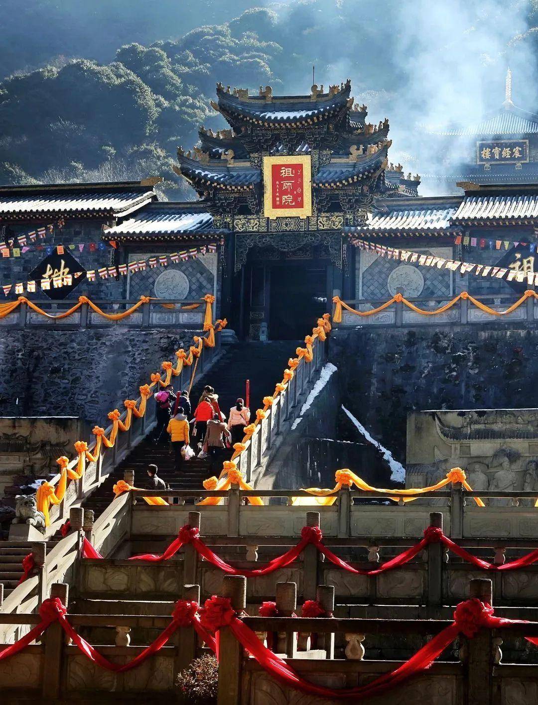 灵山寺杨祖师图片