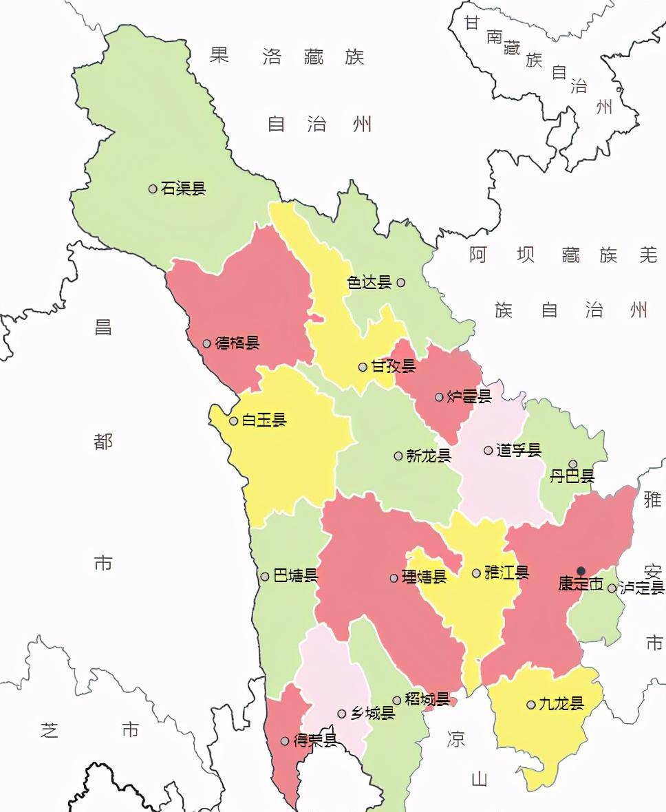 四川的甘孜州和阿坝州有哪些区别?看了这篇文章就懂了_地区_茂县_自治州