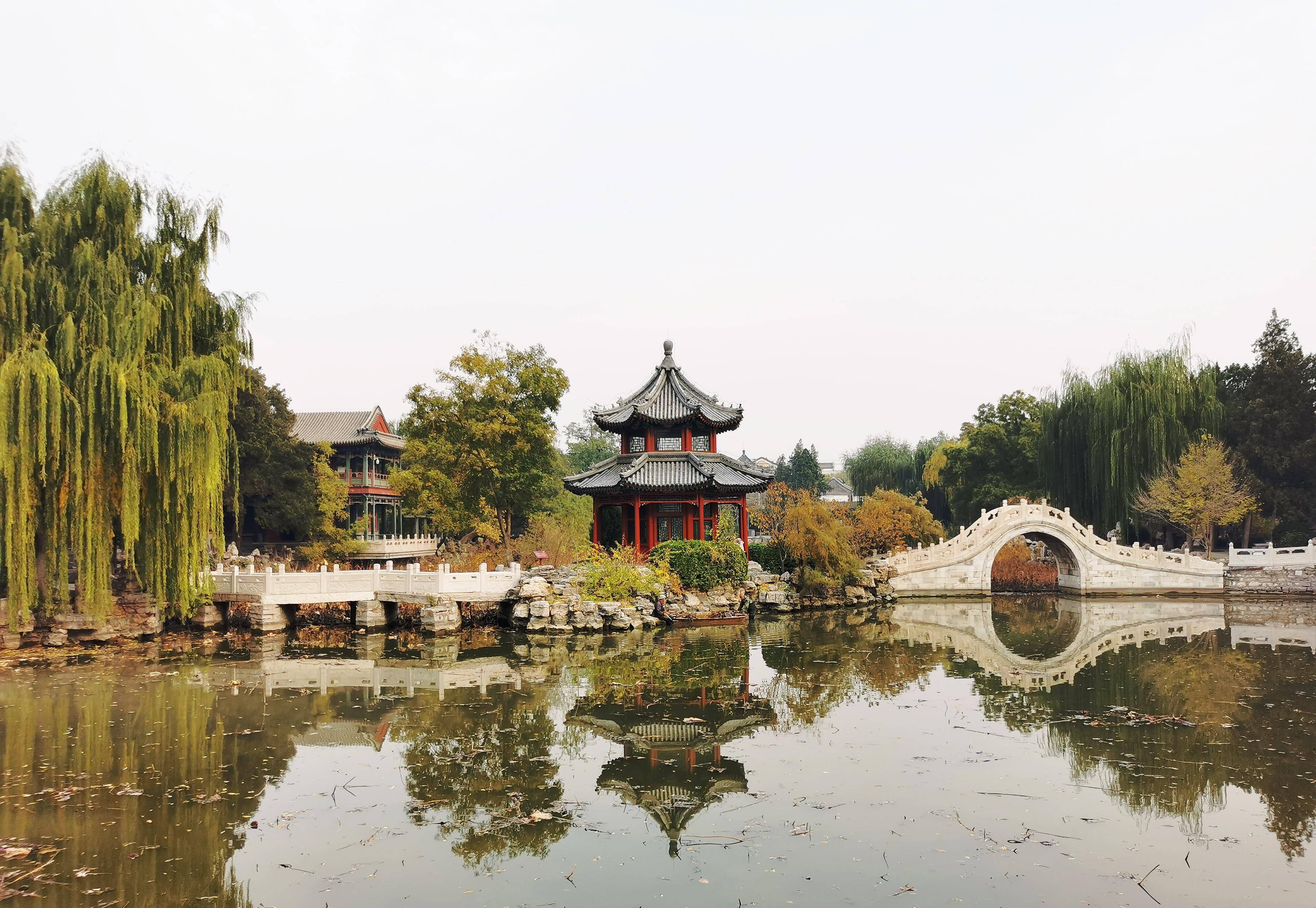 古莲花池,中国最美的十大园林之一,保定最美古典园林