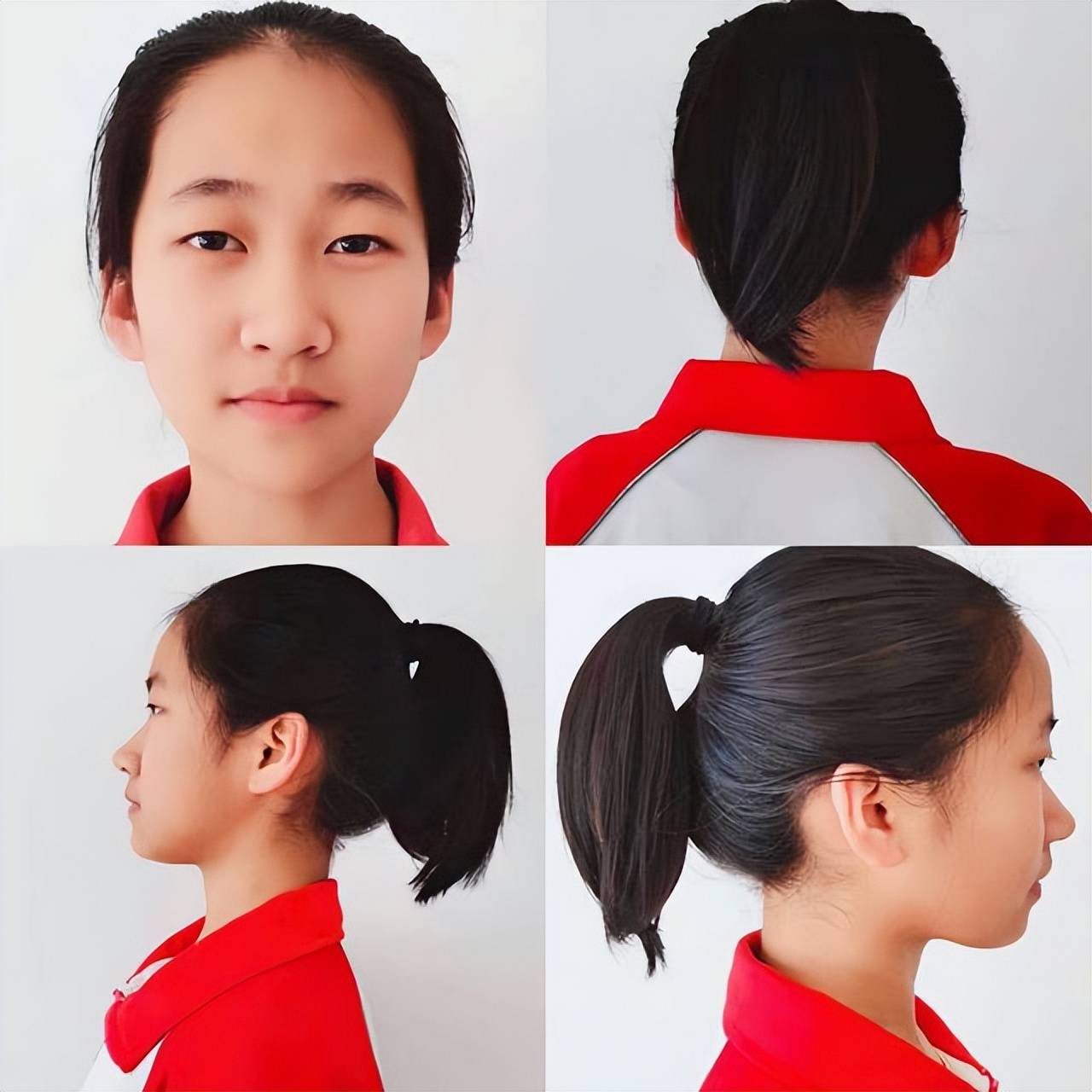 衡水中学女生发型图片