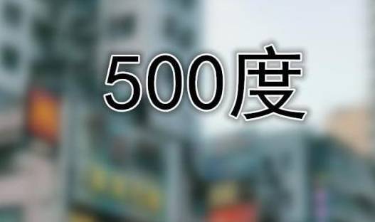 4张"近视"对比图,还原孩子200°,500°,800°近视眼中的世界!