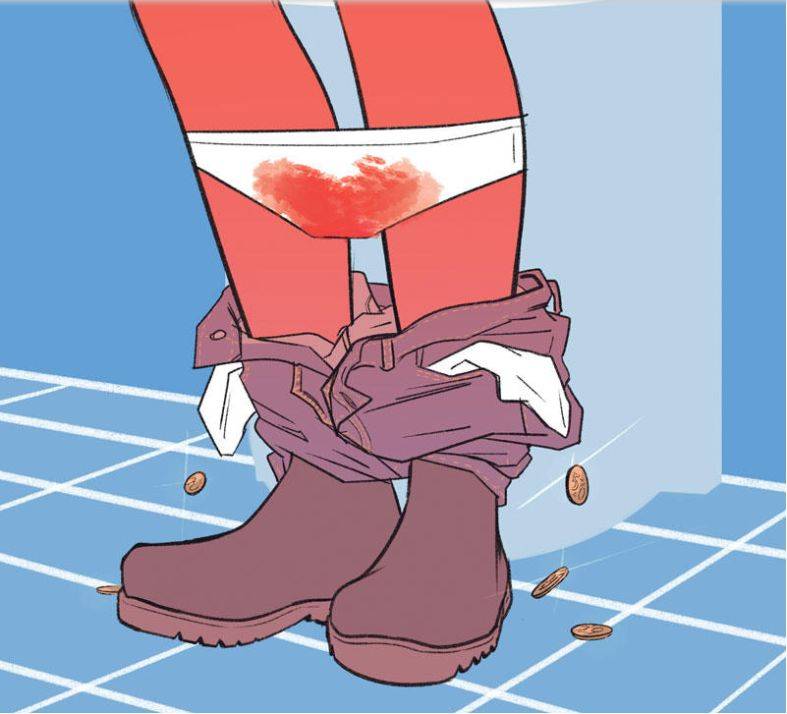 月经紊乱,血崩顺腿流,甚至烧成血旺!_影响_颜色_病毒