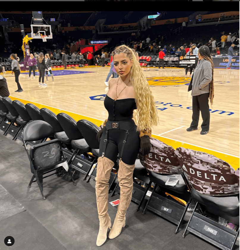 懂球帝必知nba球星最美娇妻系列(七)—"疯狗"贝弗利的美女友_mandana