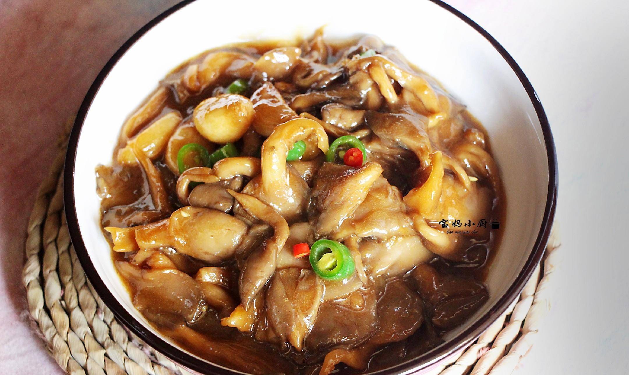 冬天搭配平菇,香气四溢,杀菌力强,远离感冒_大蒜_蚝油_蒜头