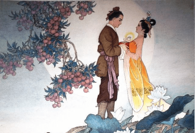 原创流传于神话中的中国经典爱情故事,结局或喜或悲令人心疼!