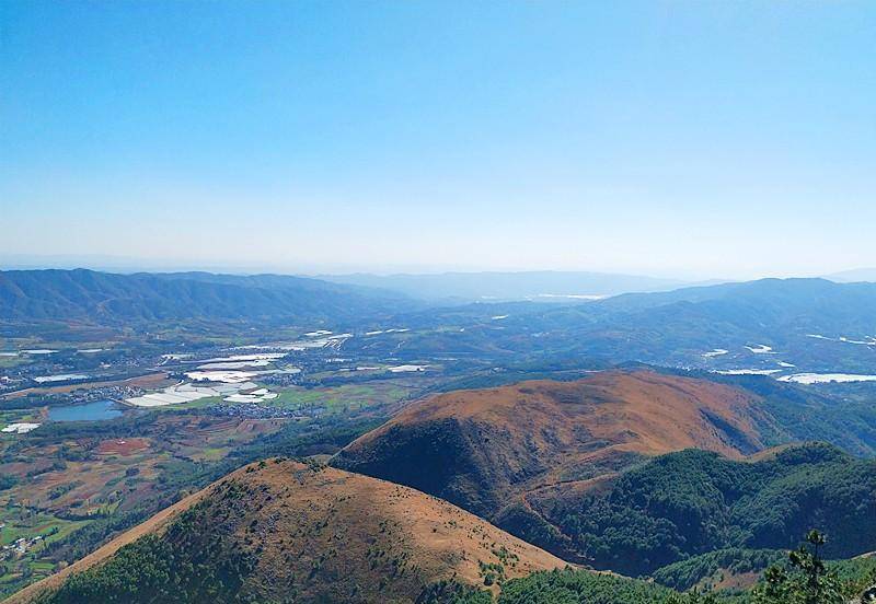 嵩明药灵山风景照片图片