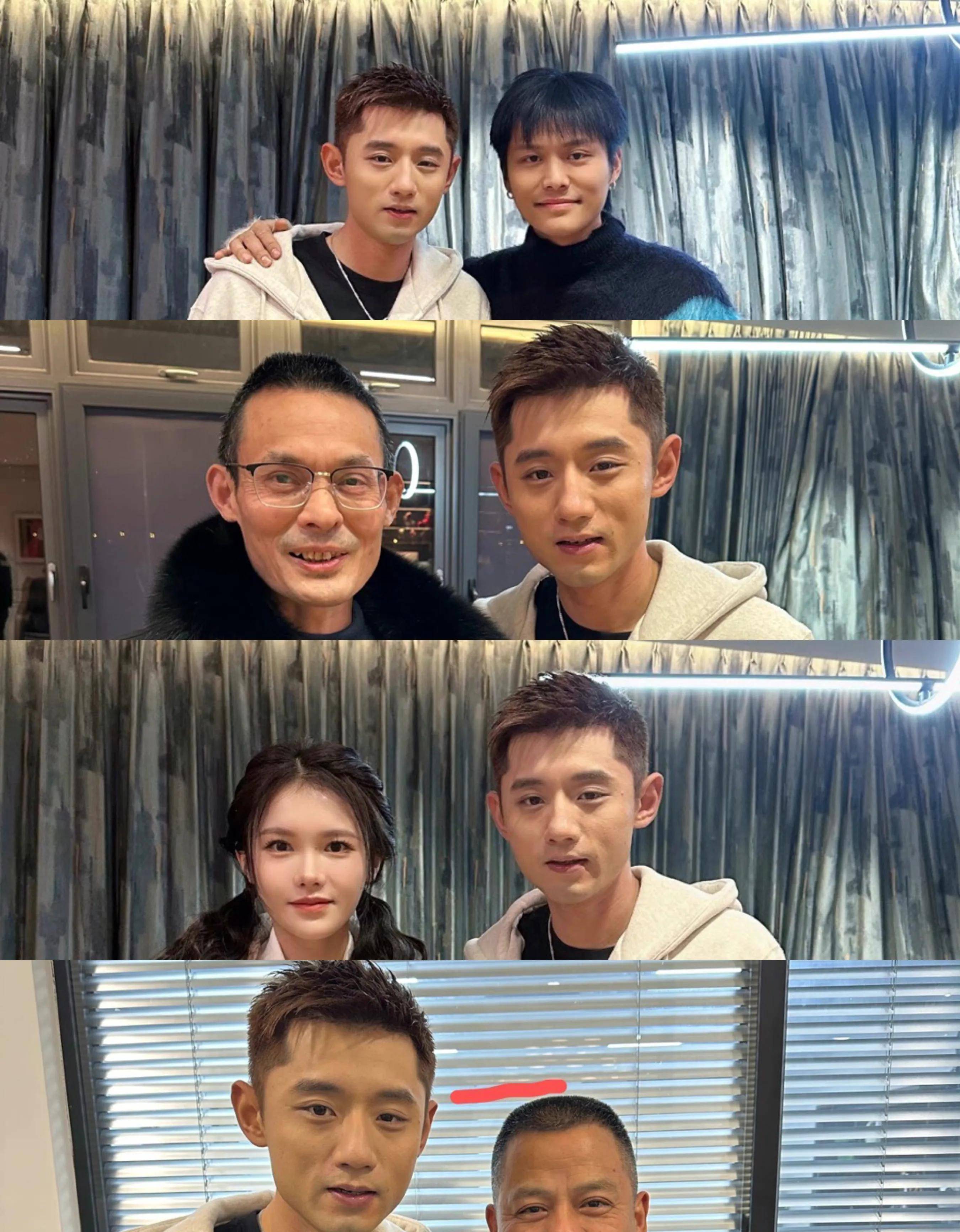 疯狂小杨哥带岳父追星张继科,看到本人直呼太帅了!_身高_爸爸_自然