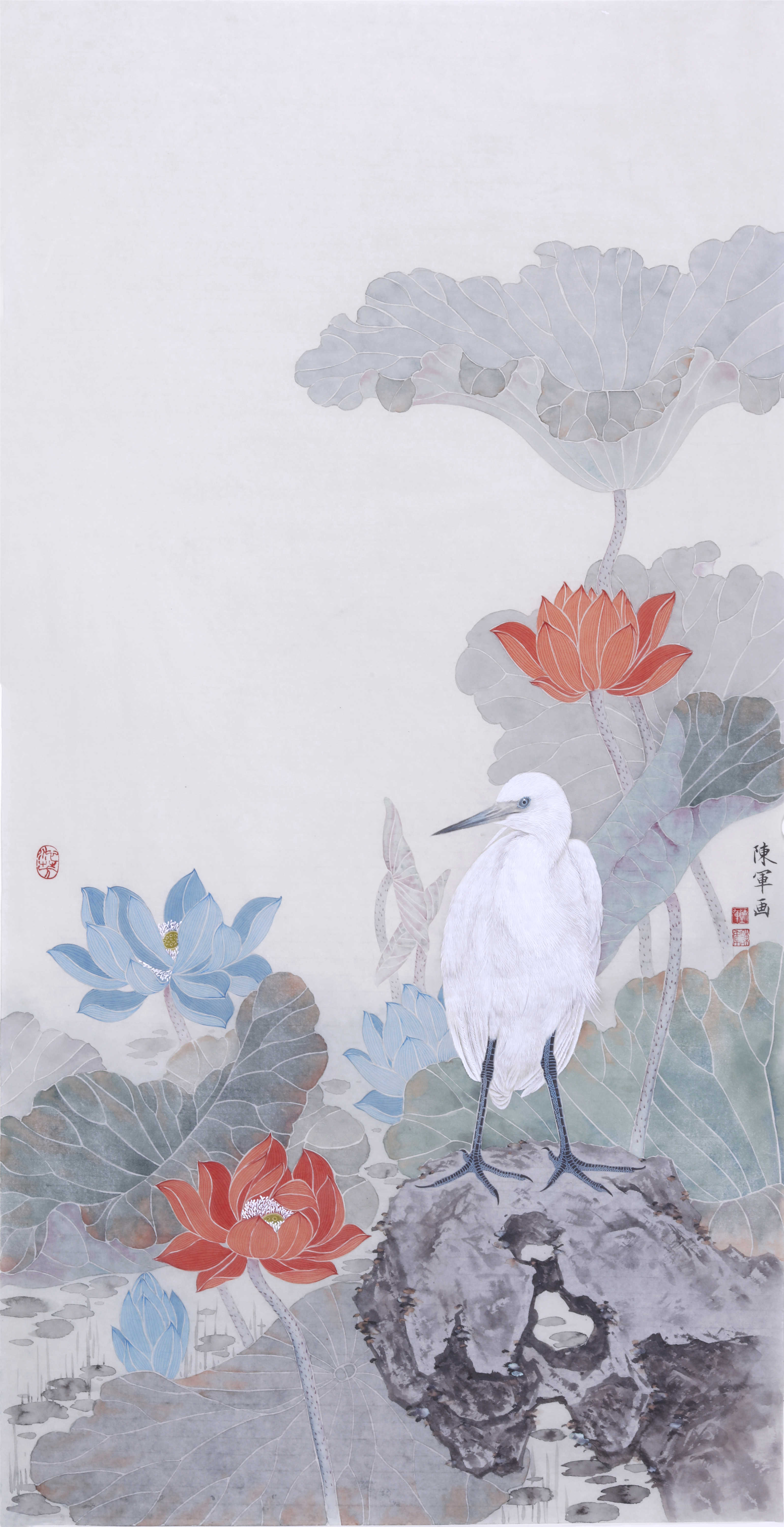 迎新春·贺新年——画家陈军作品微展_工笔_人物画_所画