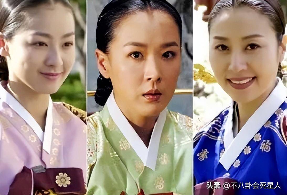 韩国古装剧中的女子发型只有简单的大圆环发和低马尾唐智,头发基本