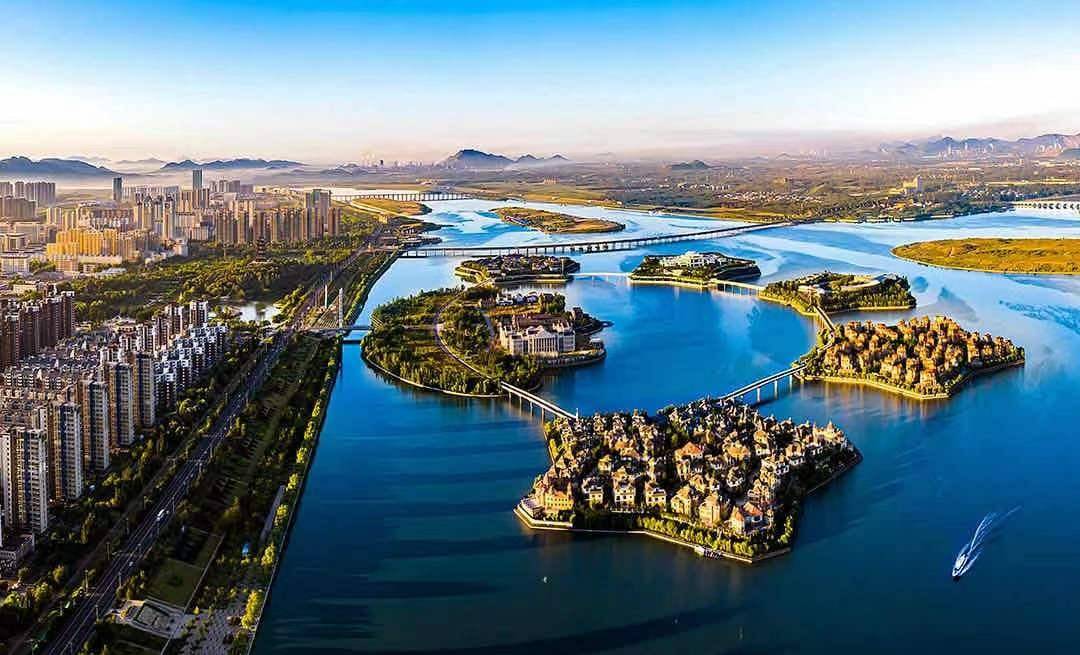 迁安滦河边的人工岛上都有什么?一起去看看!真美啊!