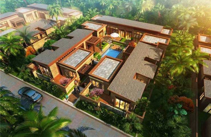 【石梅半岛】70-120㎡天地合院墅,花园度假洋房|楼盘详情_项目_海南