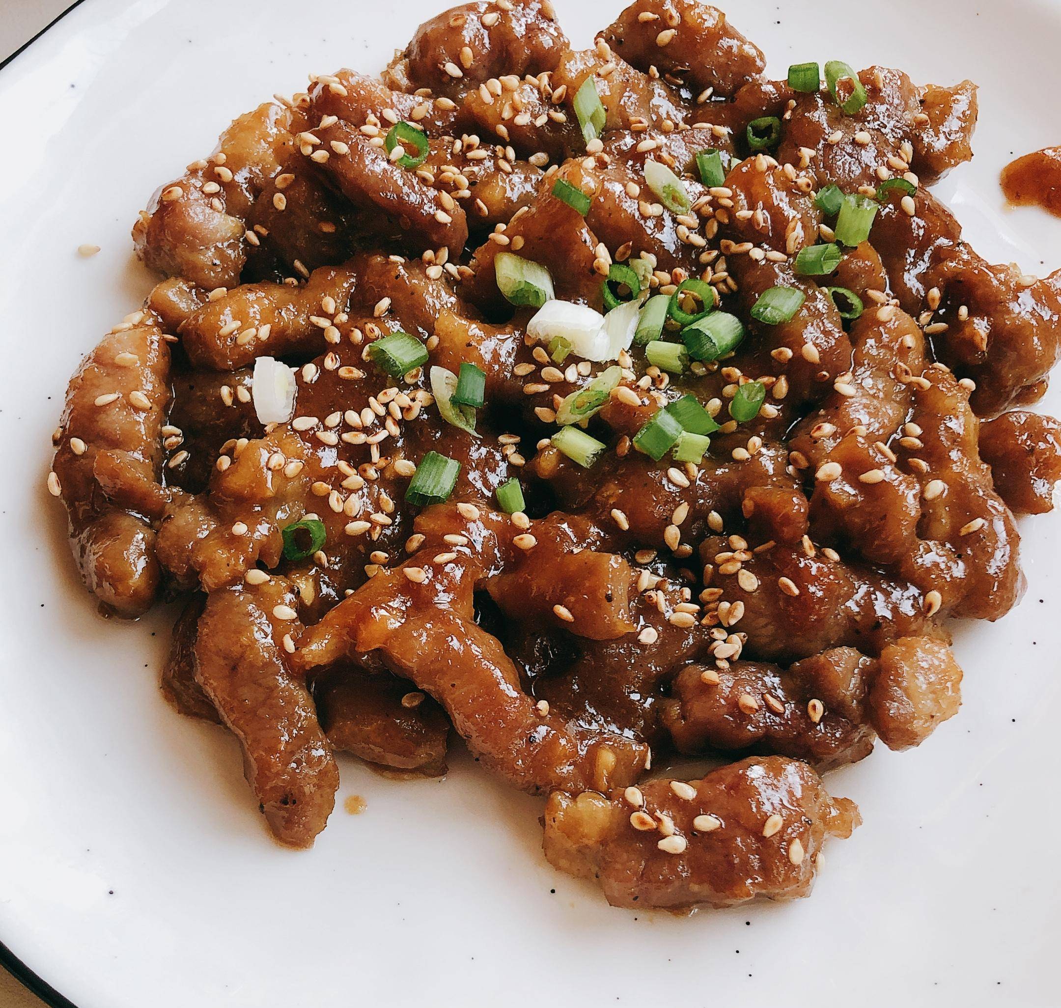 15分钟餐厅级炒芝麻牛肉!_备用_酱汁_多汁