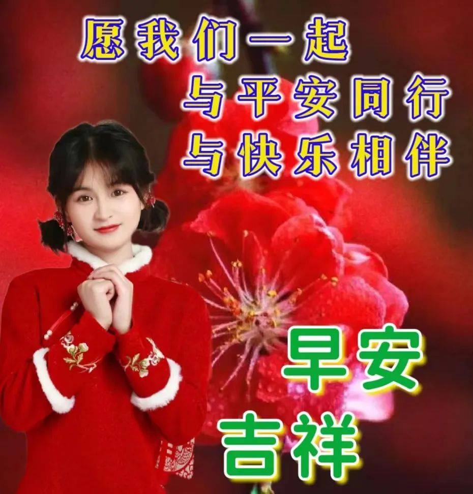 1月17日週二早上好,精選早安暖心祝福圖片帶字帶問候語錄_生活_平安