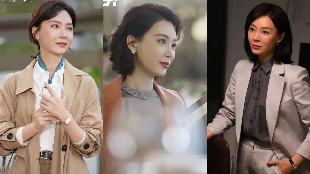 《完美关系》,《谁说我结不了婚》袁泉,从左到右分别来自《流金岁月