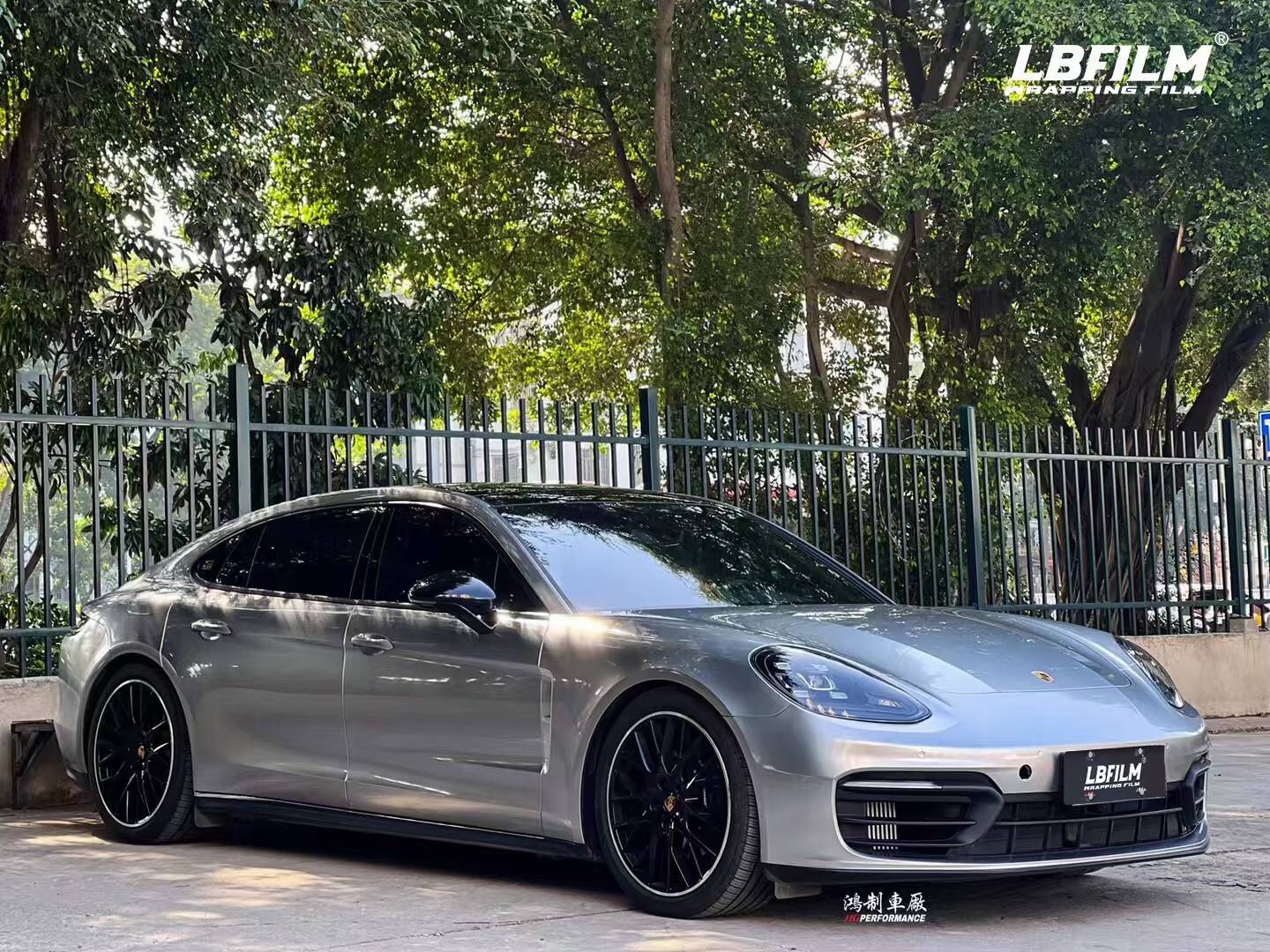 保时捷帕拉梅拉lb改色膜gt银,不会出错的颜色_搜狐汽车_搜狐网