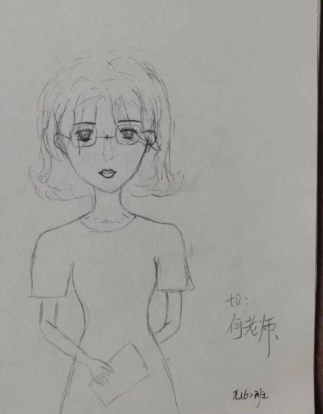 富阳东洲中学:"师"情画"忆"庆双节_孝善东_活动_东中孝