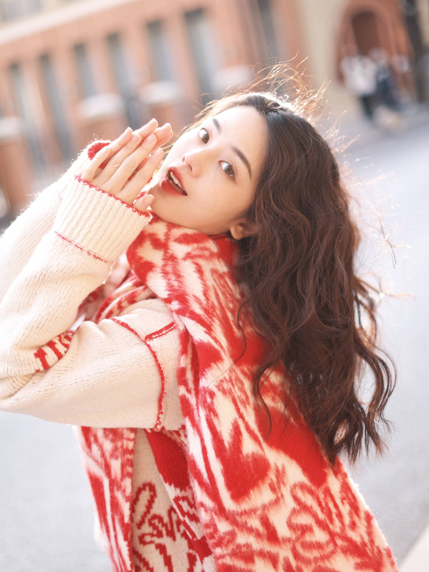 春节这么重要的节日,穿搭红红火火的才行,博主亲身示范给你答案_红色