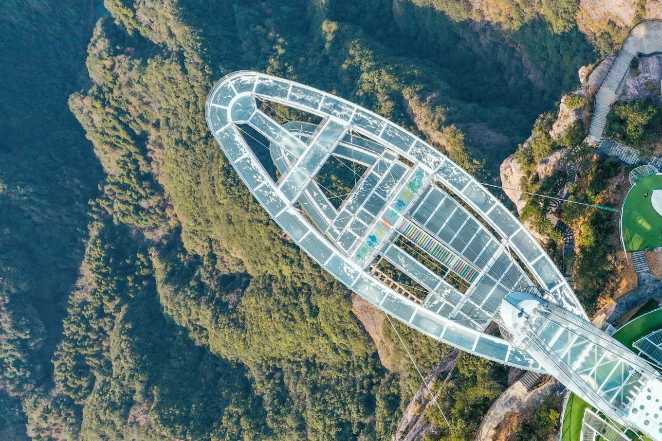 寒假遛娃|在台州神仙居,会当凌绝顶,一览众山小_索道_广州_悬崖峭壁