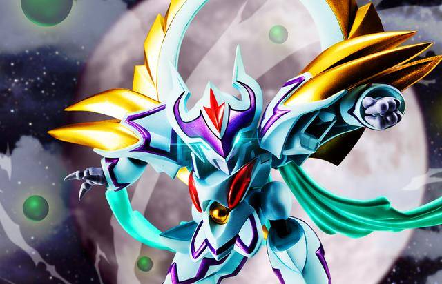 神龙斗士月光龙神号手办官图公开最美型同时也是最冷门的形态_颜色