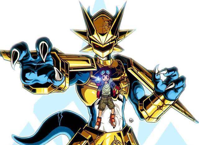 数码宝贝:天马兽x和黄金拉比兽x设定公开比肩究极体的装甲进化_抗体