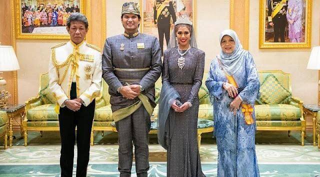 文莱公主出嫁就是"撒钱",公公还是她"叔叔",就是新娘好保守_王室_苏丹