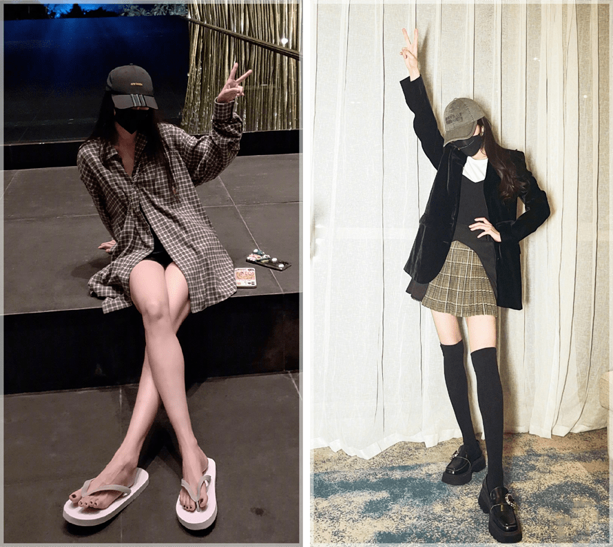 杨幂的"渣女"站姿火了!