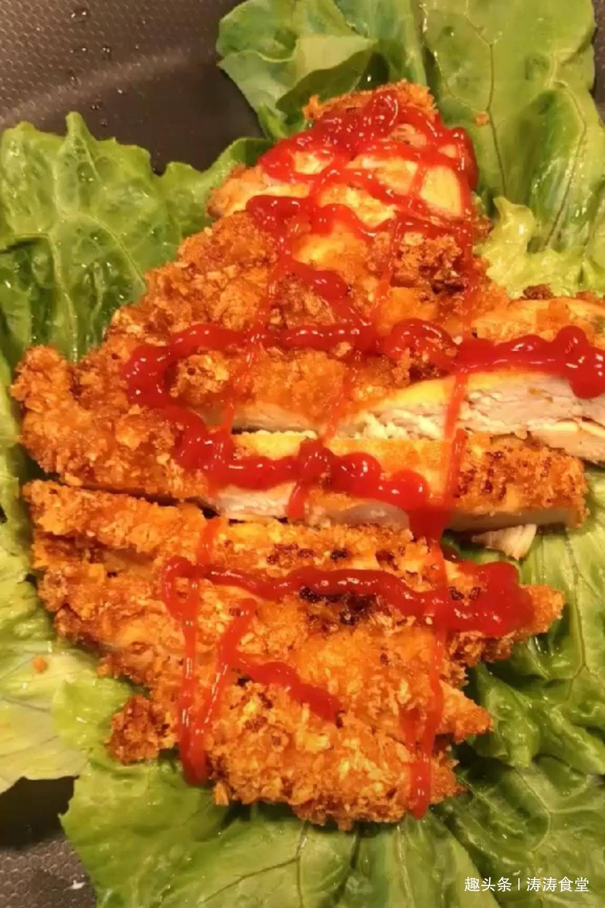 金黄酥脆,美味好吃,香酥炸鸡排!_做法_料酒_体力