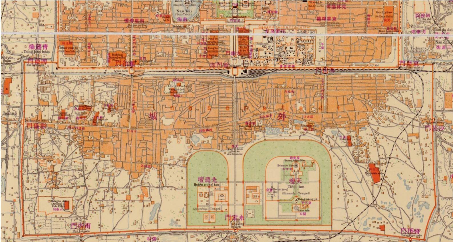 从十几张地图,看北京城的发展和变迁