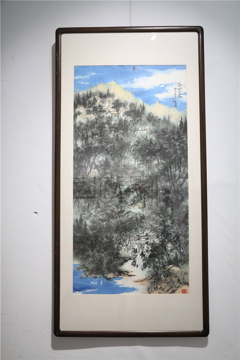 严永明山水画展开幕式暨研讨会隆重举行_徐州市_贾汪区_美术家协会