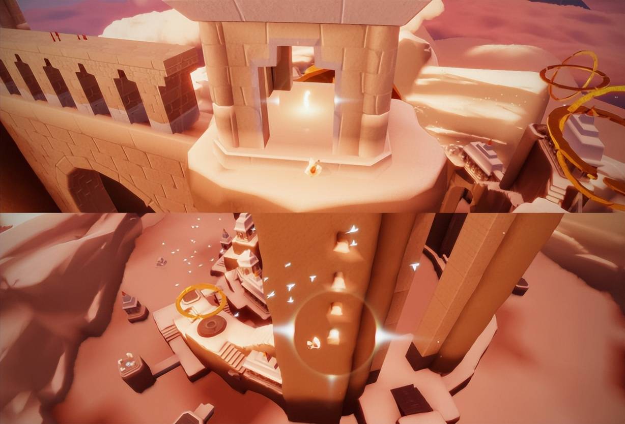 《光遇》霞谷地图光之翼点位以及顶级收集路线_滑行_赛道_小伙伴