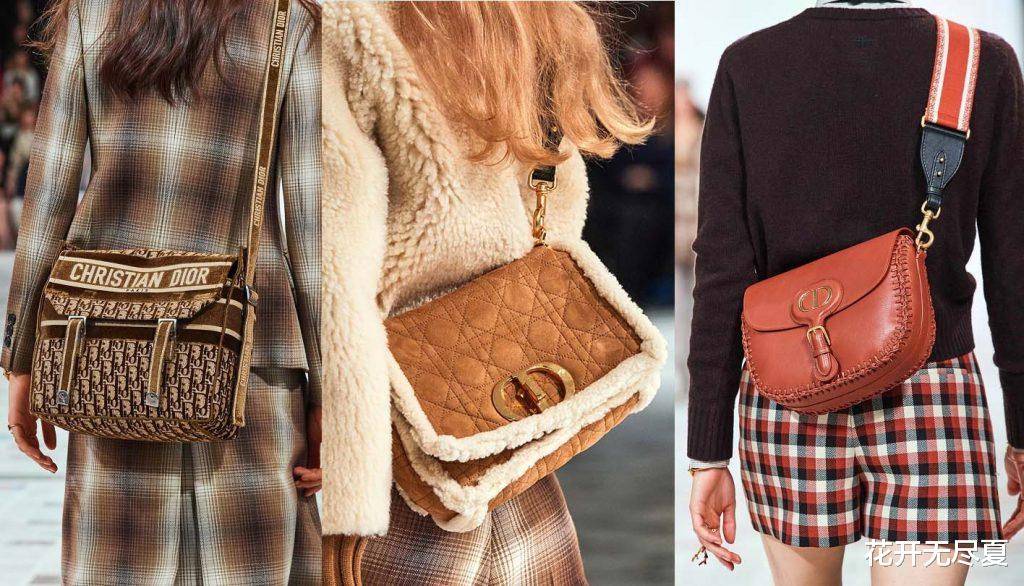 dior2020秋冬女装秀,格纹,流苏和天鹅绒,打造时尚又多元化的女性_元素