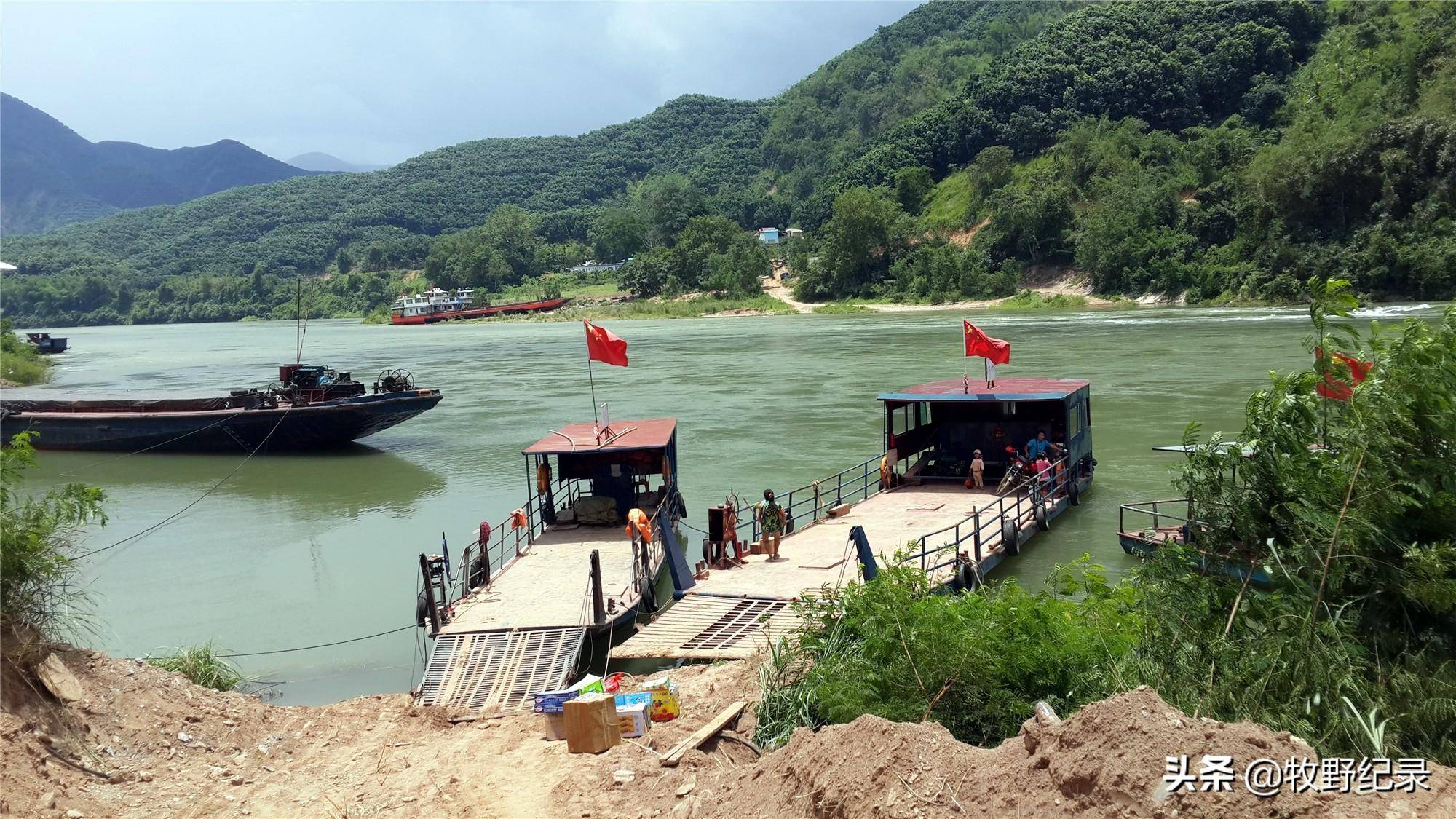 水电站,澜沧江勐罕—景哈码头渡口,连接着景哈乡,勐罕镇,以及橄榄坝